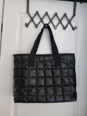 Joe Fresh Black Quilted Tote Bag - Sleek Everyday Carry